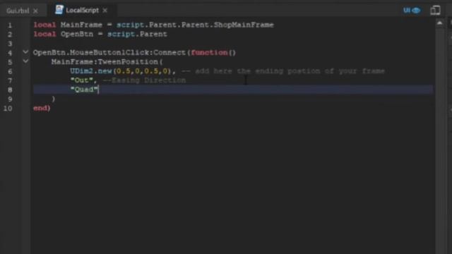 How to tween GUI in Roblox Studio? (Part 1) | ZebroBoi смотреть онлайн