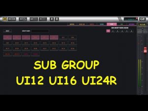 SUB Group - SoundCraft UI12 UI16 UI24r