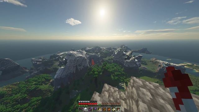 FPS test in minecraft | RTX 3080 @ 1440P | 32 chunks rendered | SEUS PTGI Shaders смотреть онлайн