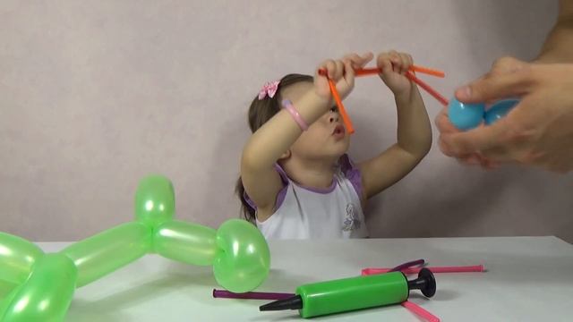 ИГРУШКИ ИЗ ШАРИКОВ Делаем собачку, лебедя и меч СВОИМ РУКАМИ смотреть онлайн