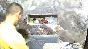 Декоративная,венецианская штукатурка из обычной шпаклёвки.