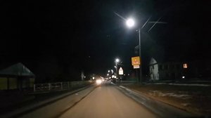 Карасук. Прогулка по вечернему городу.