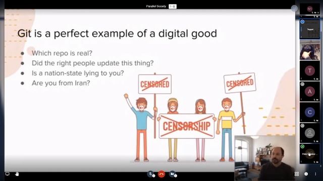 Parallel Society: TopperBowers /dgit: Decentralized Github смотреть онлайн