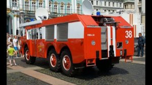 Опытный ЗИЛ-Sides VMA-30. Самый красивый советский пожарный автомобиль.
