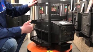 Чугунная банная печь "Сибирь-21" от завода "НМК". Краткий обзор