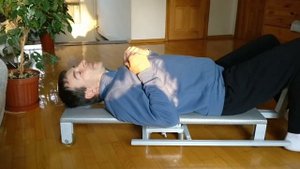 Массажер-тренажер для спины. Массаж шеи и поясницы.