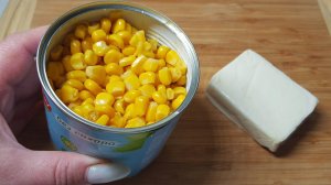 Беру БАНКУ КУКУРУЗЫ и СЫРОК готовлю Экспресс САЛАТ! Выручает,когда гости уже бьют по столу ложкой!