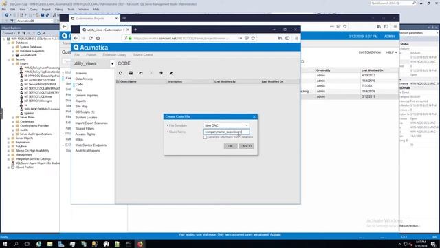 Acumatica Customization from SQL view – смотреть онлайн видео от MySQL ...