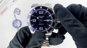 Обзор часов Longines HydroConquest Auto L3.841.4.96.6