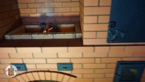 КИРПИЧНЫЙ МАНГАЛ С КОПТИЛЬНЕЙ!