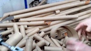 Станок для производства картонной втулки, трубки. ИП Логвин.