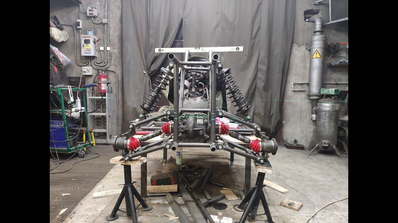 Квадроцикл с АКПП. Рама. смотреть онлайн