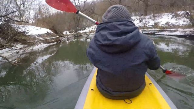 Сплав зимой на байдарках. Река Вашана смотреть онлайн