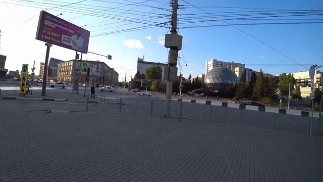 Новосибирск Метро Октябрьская Сквер Закаменский Сибревкомовский мост Синар Театр Глобус Скейт парк C
