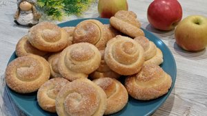 СДОБНОЕ ПЕЧЕНЬЕ НА КЕФИРЕ . Быстрая выпечка к чаю.