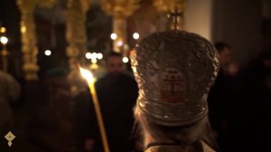 2019 год Рождества Христово. Полиелей на острове Валаам.