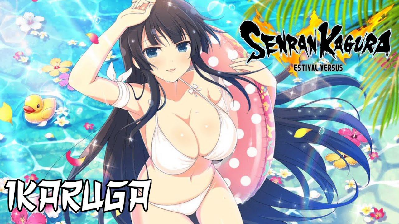 Senran Kagura Estival Versus - Икаруга в купальнике (PC) 18+ смотреть онлайн