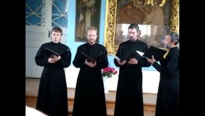 Хор Тихвинского монастыря