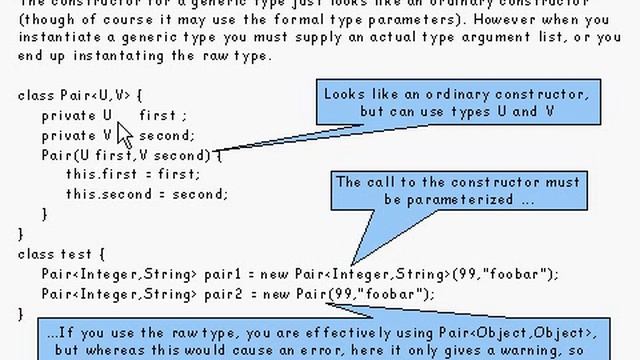 Java Tutorial 24.12: Generic types and Wildcard types смотреть онлайн