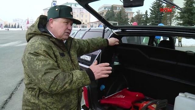 Мордовским лесничим вручили ключи от новых внедорожников
