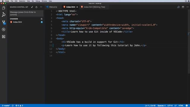 How to use Github inside of Visual Studio Code смотреть онлайн