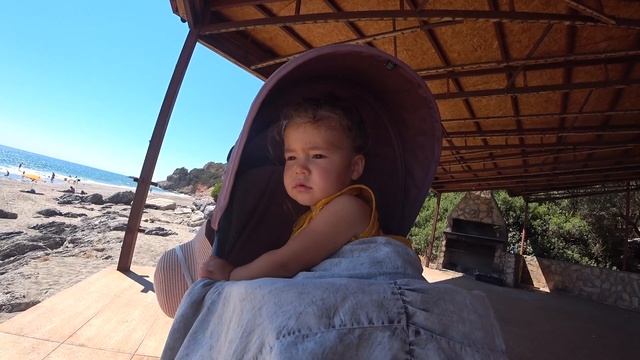 Пляж Улаш - один из лучших пляжей в Алании, филиал Бали в Турции смотреть онлайн