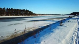 Зимнее и солнечное воскресение в деревне Барвин. 12.02.2023.