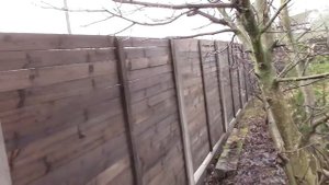 Как сделать деревянный забор своими руками / Handmade wooden fence. Стоимость забора. Метр забора $