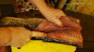 Как разделать сазана и приготовить сочные котлеты.