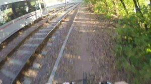 Живописная улица и трамваи в Москве России / Jivopisnaya picturesque Street in Moscow Russia