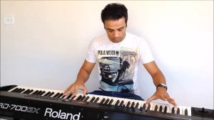 Fervente oração - piano Roland rd 700 gx - cover by Daniel Rodrigues