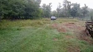 Терские казаки ст.  Солдато-Александровская стартуют в конном переходе.