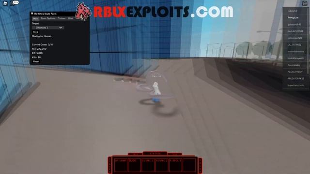 [MAX STATS!] Roblox RO-GHOUL Hack Script GUI: Auto Farm, Kill All, Infinite Yen, Rep Farm & More! смотреть онлайн
