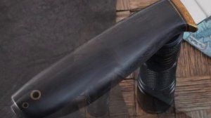Товарищество Завьялова нож Ладья-1 Н-85, сталь Bohler N690, рукоять граб