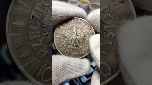 покупка у подписчика 10 злот 1935г(Пилсудский) !!!разбор