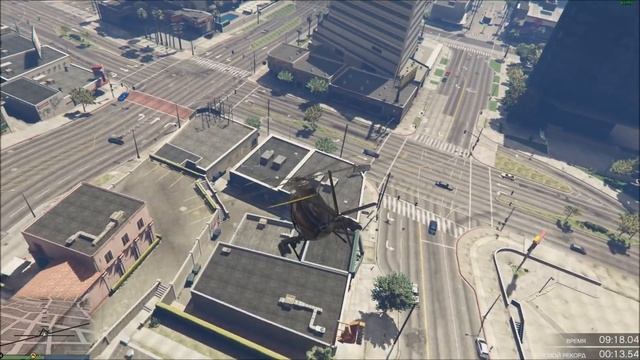 GTA Online - Боевая авиация - Buzzard(обзор, Buzzard vs/против Savage)