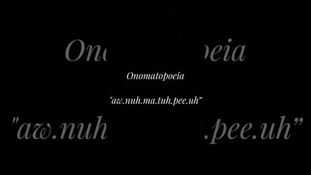 How to pronounce Onomatopoeia?