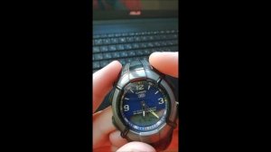 Настройка стрелок  Casio HDC-600-2BVEF