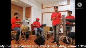 Flute And Thabala mix in '' M32 MIDAS'' Console Parrell Compression