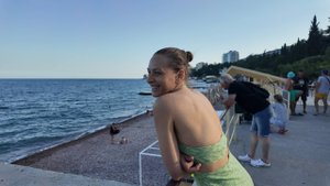 Гурзуф. Идём купаться. День 3-й, часть 11-я. 12.06.2024.