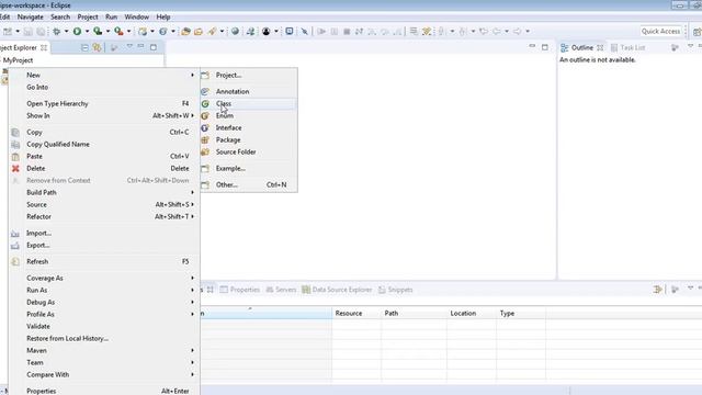 Creating a java application by Eclipse IDE смотреть онлайн