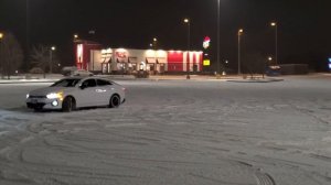 2021 Kia K5 AWD In snow