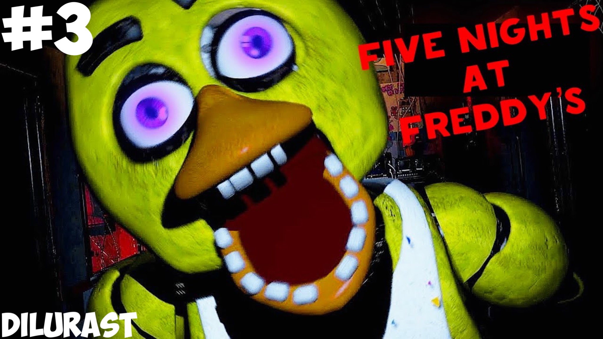 ФНАФ 2! Five Nights at Freddy's 2 #3. Очень ТЯЖЁЛАЯ 6 НОЧЬ! Сможем ли её пройти?