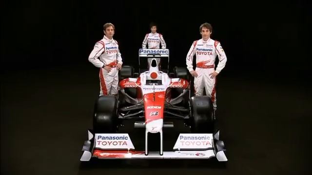 Toyota Racing Formula 1 TF109 and Drivers смотреть онлайн