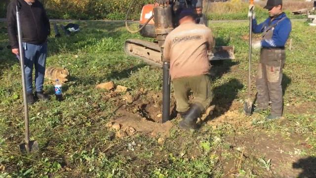#78 УСТАНОВКА СВАЙНО-ВИНТОВОГО ФУНДАМЕНТА!