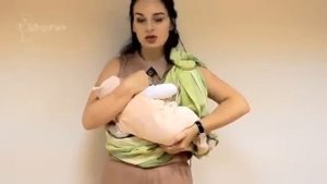Слинг с кольцами  колыбелька   инструкция