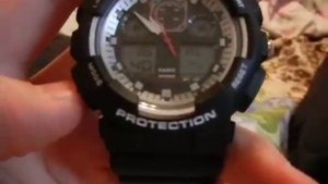Настройка будильника на G-shock (реплика)