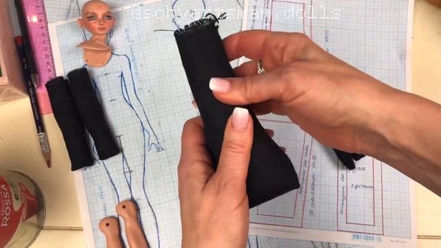 Шьем тело для будуарной Куклы смотреть онлайн