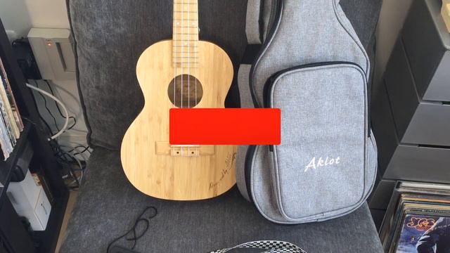 AKLOT Tenor Ukulele All Bamboo Ukelele Review смотреть онлайн