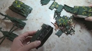 Обзор игрушек. Набор солдатиков " Super Military.